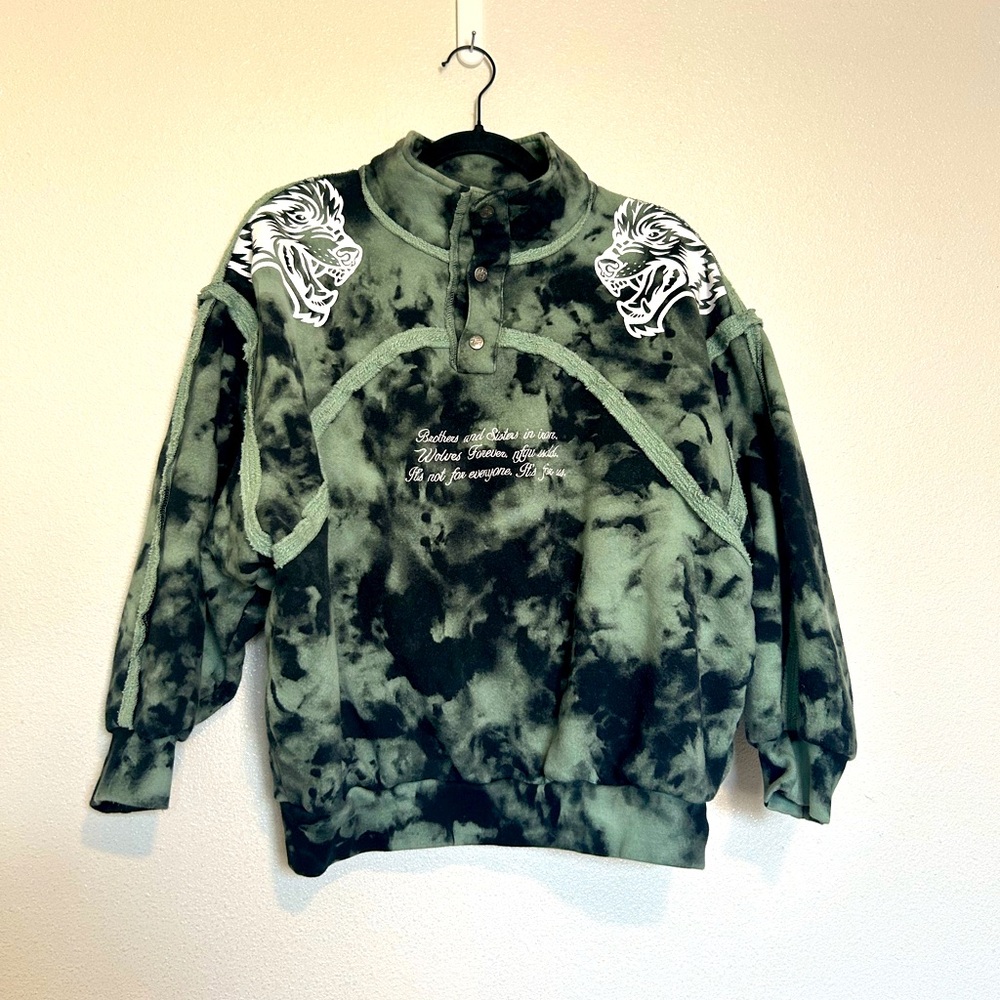 Darc Sport, Pull Over Jacket, Dark Green, Size M
